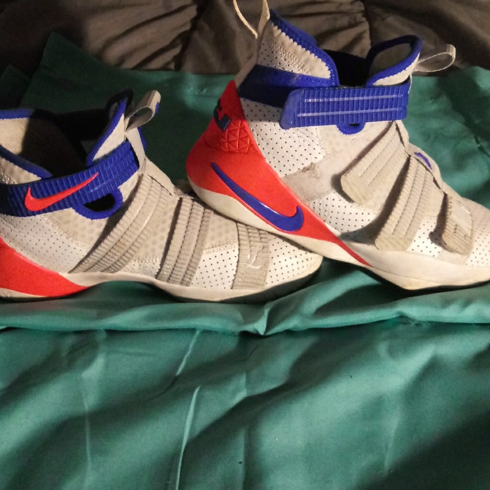 White/Blue/Orange LeBron